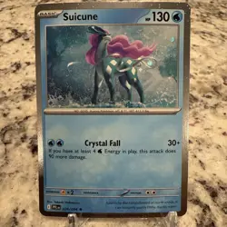 Pokemon TCG Suicune 026/094 Cosmos Holo Knockout Box SWIRL 🔥 - Image 1