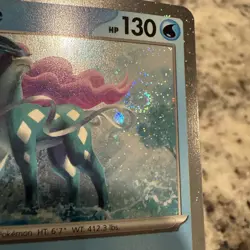 Pokemon TCG Suicune 026/094 Cosmos Holo Knockout Box SWIRL 🔥 - Image 2