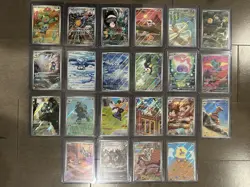 Pokemon Black Bolt Illustration Rare IR Lot of 22 Full Art Holo - Pack Fresh NM - Image 1
