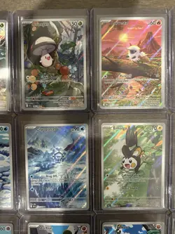 Pokemon Black Bolt Illustration Rare IR Lot of 22 Full Art Holo - Pack Fresh NM - Image 3