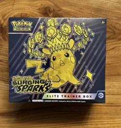Sealed Pokemon TCG Surging Sparks Elite Trainer Box ETB New - Image 1