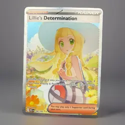 Pokemon TCG: Lillie’s Determination Mega Evolution #184/132 SIR English, MINT - Image 1