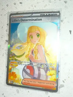 Pokemon TCG: Lillie’s Determination Mega Evolution #184/132 SIR English, MINT - Image 2