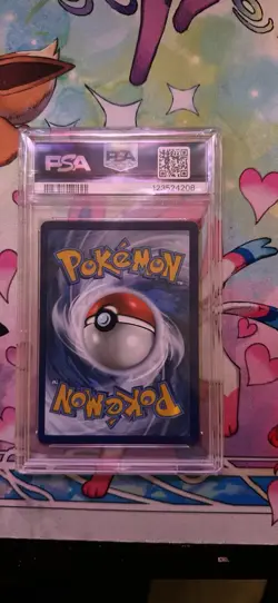 2025 POKEMON WHT EN-WHITE FLARE BLACK WHITE RARE #173 RESHIRAM EX PSA 10 - Image 2
