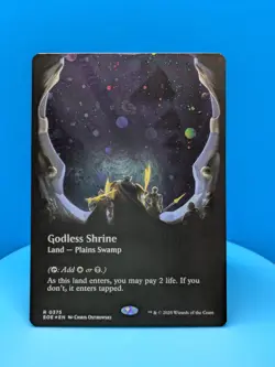Godless Shrine (Borderless) (Galaxy Foil) Edge of Eternities Foil - Image 1
