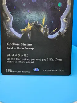 Godless Shrine (Borderless) (Galaxy Foil) Edge of Eternities Foil - Image 2