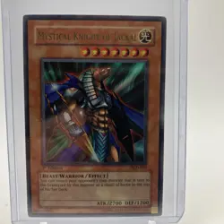 Yu-Gi-Oh Mystical Knight of Jackal PGD-069 Pharaonic Guardian 1st Edition LP - Image 1