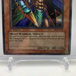 Yu-Gi-Oh Mystical Knight of Jackal PGD-069 Pharaonic Guardian 1st Edition LP - Image 3