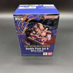 One Piece TCG The Azure Sea’s Seven Double Pack Set Vol 9 Sealed Display OP-14 - Image 1