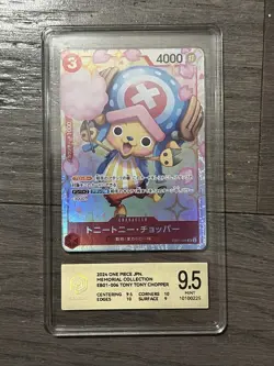 One piece tcg JPN eb01-006 tony tony chopper PCG 9.5 - Image 1