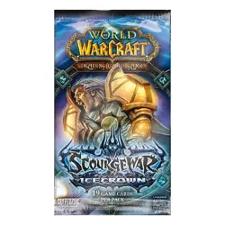Upper Deck WoW TCG Scourgewar: Icecrown - Lot of 7 sealed booster packs - Image 1