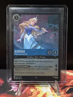 Disney Lorcana Aurora Dreaming Guardian 153/204 Cold Foil - Fabled - Image 1