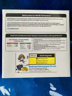 Saekano How To Raise a Boring Girlfriend Booster Box Weiss Schwarz English TCG - Image 3