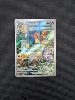 Pokemon Charmander TCG SVP044 Obsidian Flames Black Star Promo Holo Card - Image 1