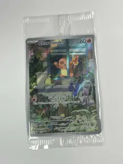 Pokemon TCG Charmander Obsidian Flames Promo Card SVP044 Sealed Bent - Image 1
