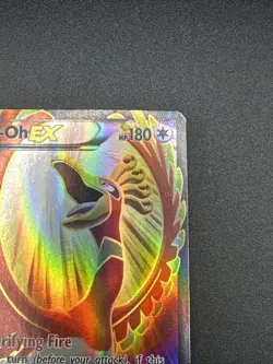 Ho-Oh EX (Full Art) 121/122 Breakpoint Holo Missing Texture Error Card - Image 3