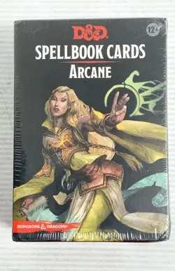Dungeons & Dragons Spell Book Cards Arcane Deck New SEALED in Shrinkwrap 2022 - Image 1