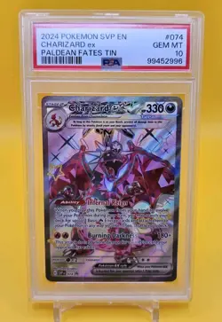 Charizard ex 074 Sv: Scarlet & Violet Promo Cards Holo PSA 10 - Image 1