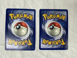 1999 Pokemon The First Movie Promo Cards Pikachu 4 and Electabuzz 2 - Image 2
