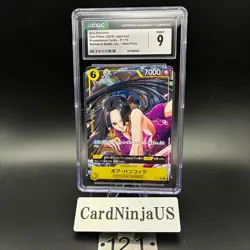 CGC MINT 9 Boa Hancock P-115 Promo Card V JUMP Limited One Piece Card game - Image 1
