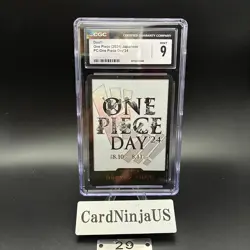 CGC MINT 9 DON !! White Background Premium Card Collection 29 ONE PIECE DAY 24 - Image 1