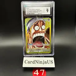 CGC MINT 9 Enel OP05-098 L BASE SHOP Limited CARD COLLECTION Vol.1 ONE PIECE 47 - Image 1