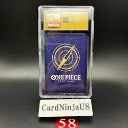 CGC PRISTINE 10 Sanji SR OP10-005 Flagship Battle Promo ONE PIECE Card Japanese - Image 2