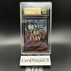CGC PRISTINE 10 ONE PIECE DAY'25 10 DON !! Card Promo Premium Card Collection - Image 1
