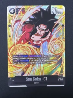 Son Goku : GT SCR FB03-140 Dragon Ball Super Fusion World English Card NM/M - Image 1