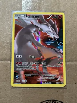 Reshiram XY74 XY Promos Black Star Promo Holo Pokemon Card MP - Image 1