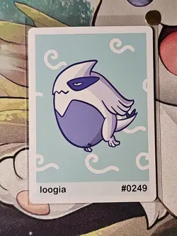 Loogia (Lugia) #249 - Gen 2 Pookiemoot Fan Art - Pokemon Trading Card TCG - Image 1