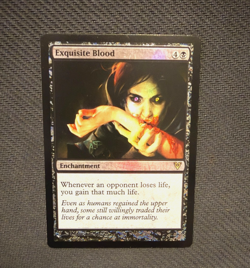 mtg Exquisite Blood Avacyn Restored Foil LP-NM - Looks Great! - Image 2