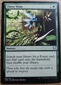 Three Visits - Commander Legends - NM - Image 1