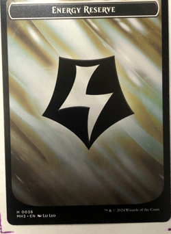 Phyrexian Wurm Energy Reserve 17 Double Sided Token MTG Modern Horizons 3 NM - Image 2