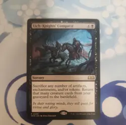 MTG: Lich-Knights' Conquest (Wilds Of Eldraine)(Rare) - Image 1