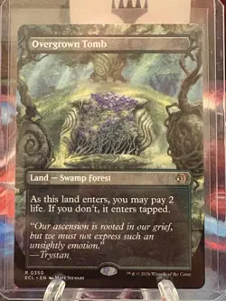 Overgrown Tomb-Lorwyn Eclipsed-Borderless-Regular-350-NM🔥 - Image 1
