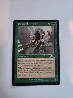 Mtg Deranged Hermit Urza's Legacy Regular - Image 1