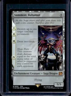 2025 Magic MTG Final Fantasy Summon: Bahamut Rare #0001 - Image 1