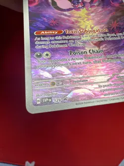 Pecharunt SV 129 Black Star Promo Pokemon Card Holo - Image 5