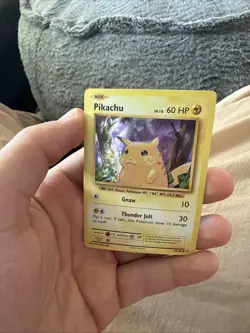 Pokemon TCG Pikachu 35/108 Cracked Ice Holo Deck Exclusive XY Evolutions - LP - Image 1