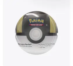 Pokemon 2025 Q4 Poke Ball Tin - 1 Sealed Tin ULTRA BALL with 3 Booster Packs - Image 1