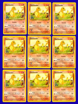LOT of (16) 1999 Pokemon Game Base Set Charmander 46/102 - RARE Mint to Gem Mint - Image 1