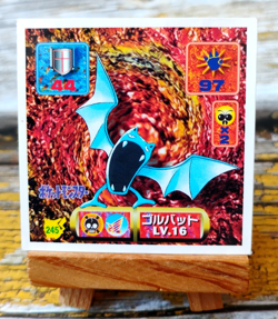 Golbat - 245 - Vintage 1997 CGTSJ Pokemon Amada Sticker Seal - Image 1