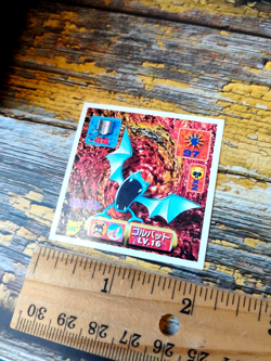 Golbat - 245 - Vintage 1997 CGTSJ Pokemon Amada Sticker Seal - Image 4