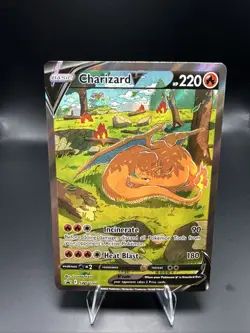 Pokemon TCG Charizard v SWSH260 Sword & Shield Promo Card B - Image 1