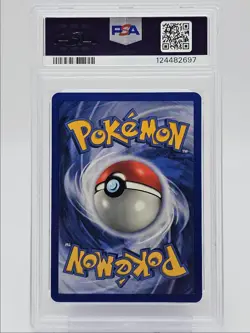 MACHAMP 1999 POKEMON GAME BASE 1ST EDITION HOLO RARE 8/102 PSA 8 Q0004 - Image 2