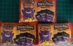 Halloween Pokemon TCG BOOster Gengar Trick Or Trade Bundle 40 Pack - Lot of 3 820650850783 - Image 1