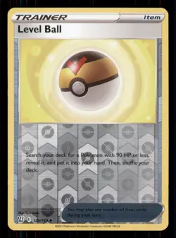 Level Ball SWSH05: Battle Styles #129/163 Uncommon Reverse Holo Pokemon LP - Image 1