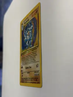 Pokemon TCG Machamp 8/102 Holo First Edition Base Set Holo Heavily Played - Image 2