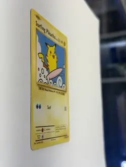 Pokemon TCG Surfing Pikachu 111/108 Evolutions XY Secret Rare Moderately Played - Image 3
